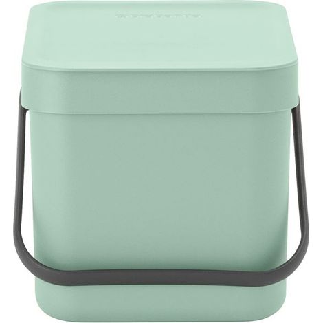 Cubo de basura de 6 L verde jade - Sort & Go - Brabantia (1/3)