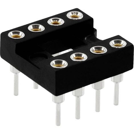 econ connect PZ8AW Support de circuits intégrés Nombre de pôles: 8 contacts de précision 1 pc(s) Tube S597312 (1/2)