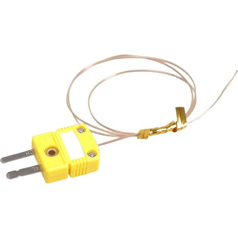 Fil thermocouple de type K avec isolation et bouchons pour une mesure précise de la température dans les applications industrielles (1/5)