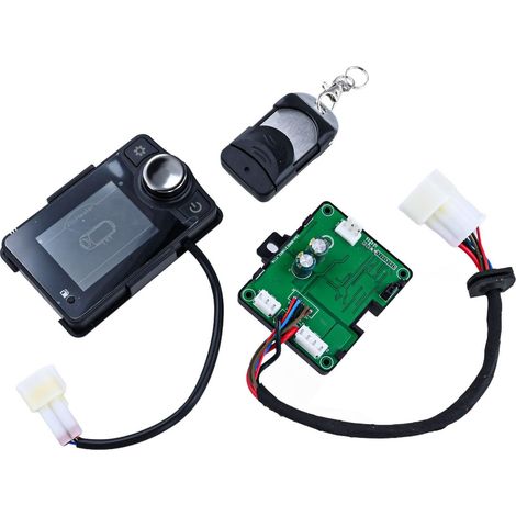 Carte mère LCD pour chauffage de stationnement, contrôleur de stationnement pour chauffage diesel de voiture, camion, avec affichage de la température,12 V - 5 KW