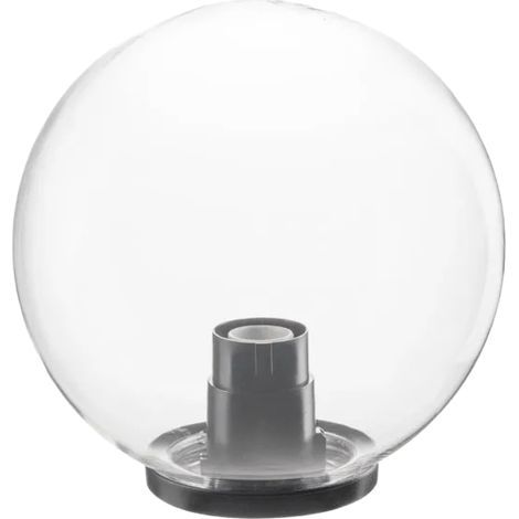 gloca Sfera per Lampione da Giardino E27 IP44 - Globo di Ricambio in Metacrilato per Illuminazione Esterna e Lampioni (1, TRASPARENTE, 250.0, Millimetri) (1/4)