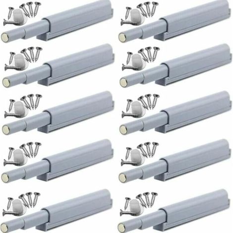 10 Pack Push to Open Magnetic Door Catches Push to Open Magnetic Door Catches Open and close the door with a simple push