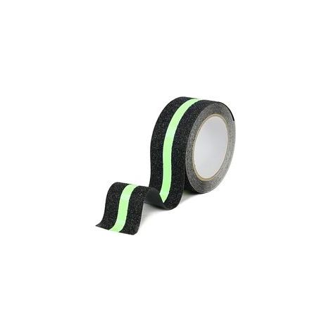 Ruban adhésif antidérapant escalier avec film Lumineux Brille dans Le Noir,5cm x 5m,Ruban Sécurité Antidérapant Phosphorescent escaliers intérieur (1/5)