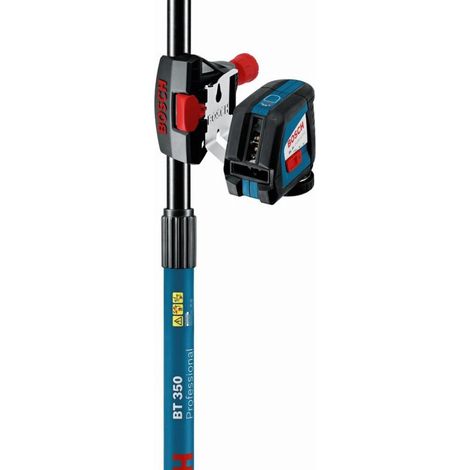 Bosch – Tige télescopique 3,5 m pour laser – Compatible GPL5C, GPL5, GLL2-50 – Extrémités antidérapantes – 601015B00