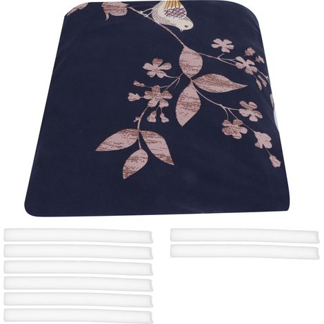 Housse de canapé 2 places en fibre polyester extensible ultra douce avec bandes de fixation anti-glissement et résistant aux taches (1/5)