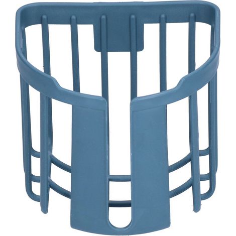 Étagère WC sans perçage grande capacité, support mural pour rouleau de papier toilette salle de bain, bleu foncé (1/5)