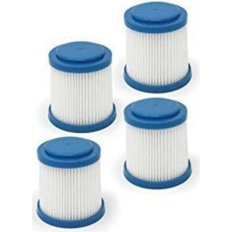 Filtro di ricambio plissettato lavabile per aspirapolvere VPF20, compatibile con gli aspirapolvere senza filo SMARTTECH BLACK+DECKER 2-in-1. Include 4 ricambi di alta qualità per modelli selezionati.