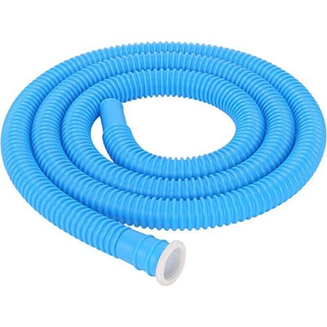 Tuyau d'évacuation bleu, tuyau d'évacuation pour machine à laver semi-automatique, tuyau en PE épaissi, tuyau d'arrivée d'eau pour climatiseur. (1/5)