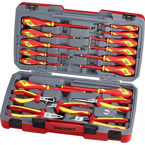 Set di pinze e cacciaviti Teng Tools TV18N da 1000 V