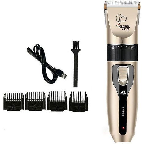 Machine à clôturer pour chiens, tondeuse professionnelle pour chiens et chats, tondeuse électrique sans fil pour chiens et chats. (1/4)