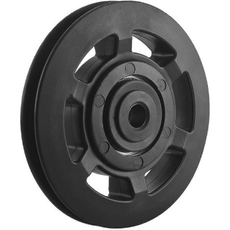 Lot de 4 poulies universelles de 95 mm pour câbles et accessoires de musculation - Pièces de rechange durables (1/5)