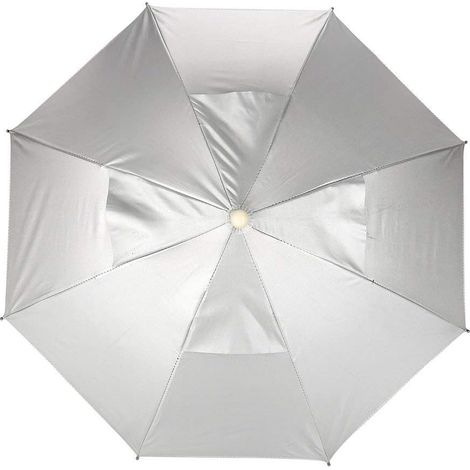 Chapeau de Parapluie Mains Libres Chapellerie Parapluie Pliable Chapeau de pour la Pêche Jardinage Randonnée Camping