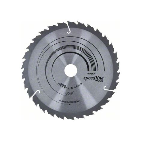 Lame de scie circulaire PRO Wood, 235 x 2,4 x 30 mm, T30