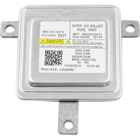 Nuevo 8K0941597E 8K0941597 8K0941597C balasto de xenón para faro para A1 A3 A4 A5 A6 A7 A8 Q3 Q5 CC (1/4)