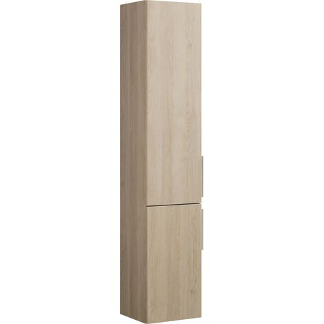 burgbad Eqio Hochschrank 2-türig, Türanschlag links,