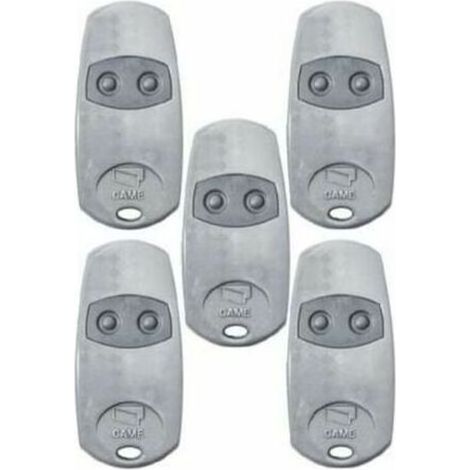 Pack de 5 Telecommandes d'origine Came TOP432EE - Frequence de code fixe 433,92 MHz