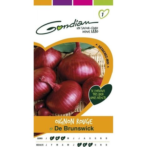Gondian - Oignon Rouge de Brunswick