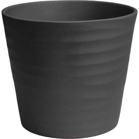 Oslo Cotton Taper Planter - L28 x W28 x H24 cm - Black