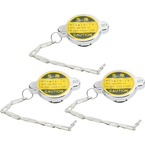 3 pièces bouchon de radiateur réservoir d'expansion liquide de refroidissement 0,9 BAR avec joint, adaptable Ninja 650 Z650 ER650 2017-2022 (1/5)