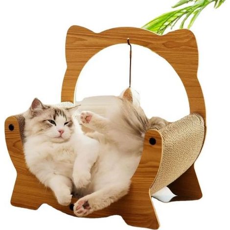 TIRAGRAFFI PER GATTI CULLA DIVANO DONDOLO GIOCATTOLO PER GATTI 40X25X40 ART002