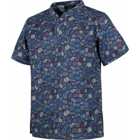 Casaca de manga corta estampada con acabado antimanchas WORKTEAM B9808 M ESTAMPADO (1/3)