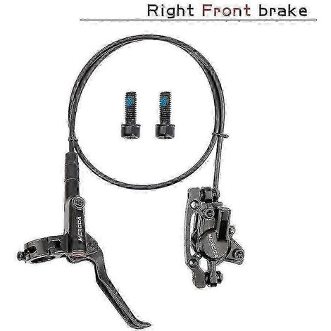 Frein de vélo Unique M8000 pour VTT, frein à disque hydraulique, étrier de frein à pression d'huile, 800/1400 mm (avant droit) (1/5)