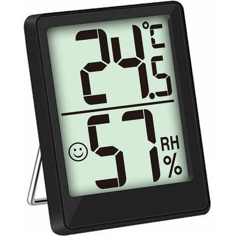 Termómetro de interior UlisemMini, higrómetro de alta precisión, conmutable en °C/°F (1/4)