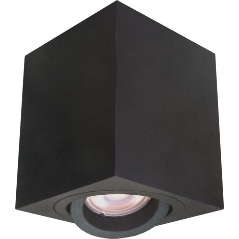Faretto Lyon plafoniera 1xGU10 nero Light Prestige