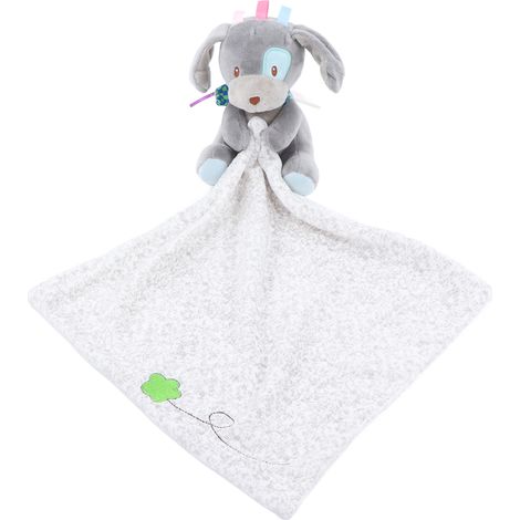 Couverture de sécurité pour bébé, douce et confortable, avec un adorable motif de chiot. Bonne absorption d'eau. Peluche douce et confortable pour la maison. (1/5)