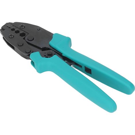 Pince à sertir à cliquet 230PA pour cosses isolées, outil professionnel de sertissage de fils électriques, connecteurs BNC et bornes, pince industrielle robuste. (1/5)