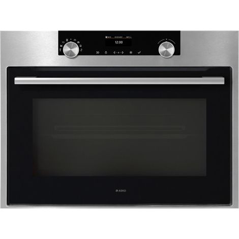 Asko OCM8464S. Dimensione del forno: Media, Tipo di forno: Forno elettrico, Capacità interna forno totale: 50 L. Posizionamento dell'apparecchio: Da incasso, Colore del prodot... - 729865 - OCM 8464 S (1/3)