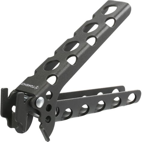 Pince à casserole en aluminium pour le camping, support de casserole et poêle, pince pour réchauds portables (1/5)