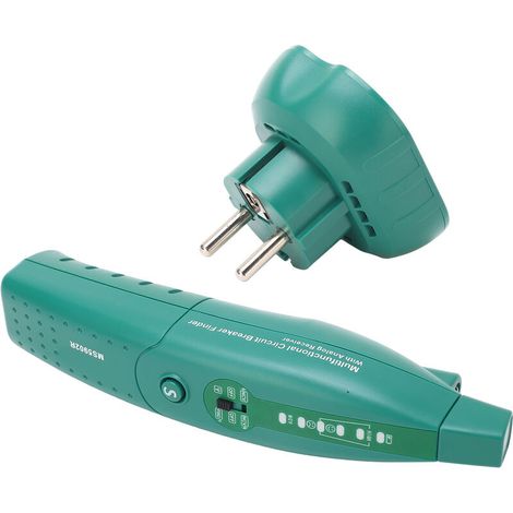 MS5902 Automatic Circuit Breaker Fuse Finder US/EU Plug Socket Tester 220V EU Plug (1/5)