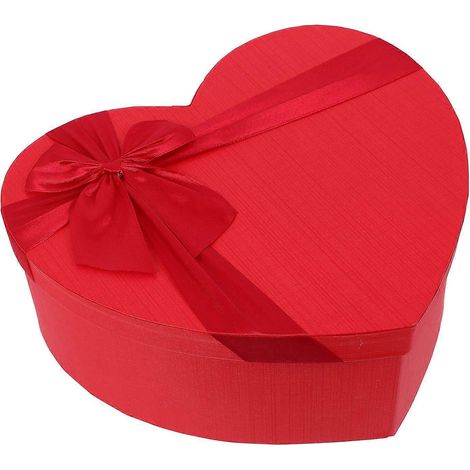 Coffret cadeau en forme de cœur, coffret chocolat Saint-Valentin, coffret cœur, coffret cadeau en papier fleuri, coffret cadeau en forme de cœur (1/4)