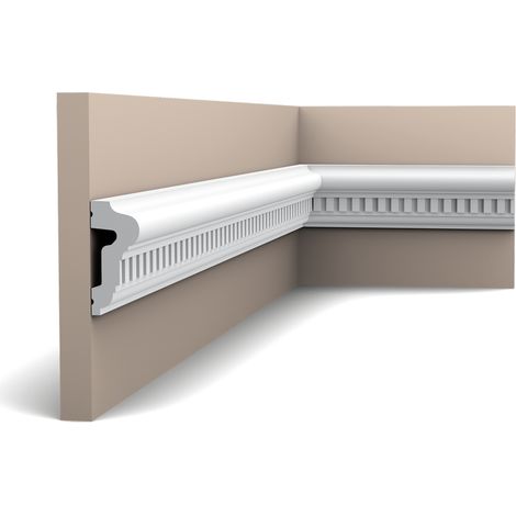 Cimaise ondulée avec un design dentelé P6020 - L200 x H6,4 x L2,8 cm - ORAC DECOR (1/7)