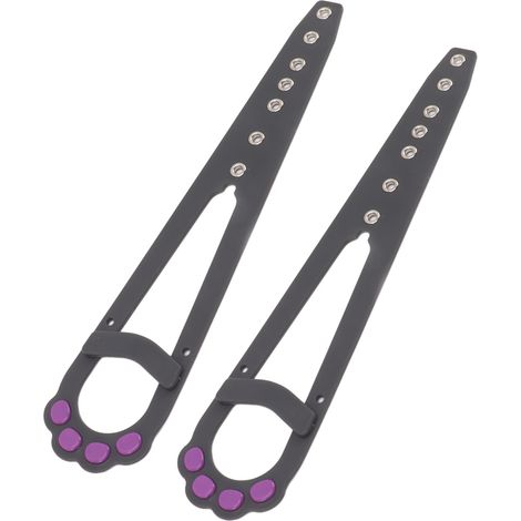 loquet de porte pour chat réglable, butée de porte pour chat, noir (1/5)