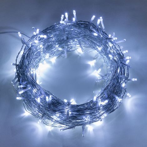 SKLUM LED-Lichtervorhang 9m für Garten Lexy Kaltes Weiß (1/5)