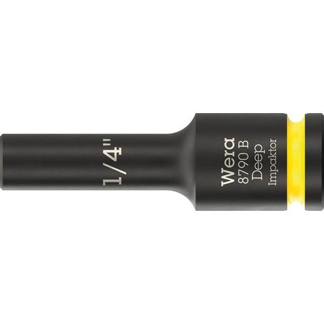 Steckschlüsseleinsatz 8790 B Impaktor Deep 3/8 Zoll 1/4 Zoll L.63mm WERA