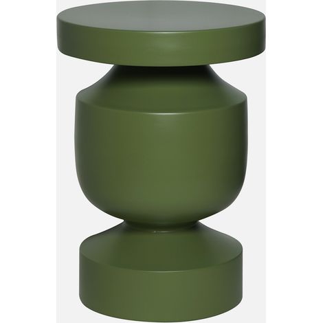 Mesa auxiliar de metal