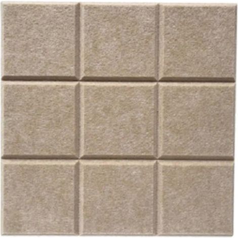 Panneau décoratif en liège autocollant de 30 x 30 cm (12 x 12 pouces), idéal pour la décoration de bureau et de maison.-B
