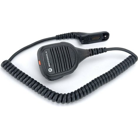 Microphone haut-parleur déporté Motorola PMMN4025A avec Impres Audio (noir) (1/5)