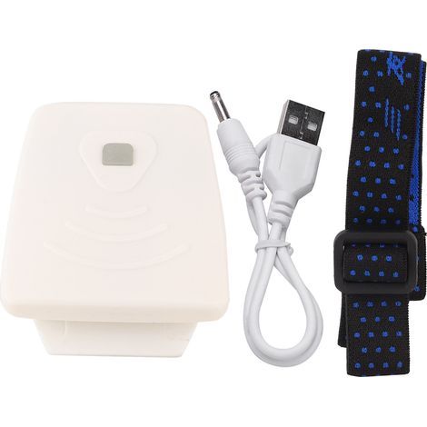 Casquette de pêche de nuit LED rechargeable USB avec clip, lampe frontale à induction (1/5)