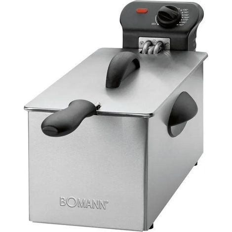 Freidora Bomann FR 2264 CB acero inoxidable 3 litros