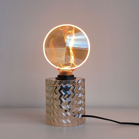 Lampadina LED decorativa g130 halo per esterni e27 4w 220lm 1800k luce calda ø130 x 171 mm