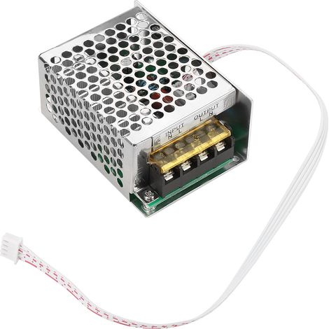 Elektronischer 4000-W-Digitalspannungsregler mit hoher Leistung, SCR, digitaler Steuerung, Dimmfunktion, Drehzahlregelung und Temperaturregelung. (1/4)