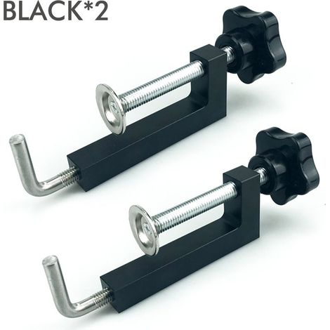 Clips de clôture universels, bleus (paquet de deux) Serre-joints pour le travail du bois, serre-joints universels pour clôture, serre-joints en G, serre-joints réglables, clips pour le travail du bois (1/5)