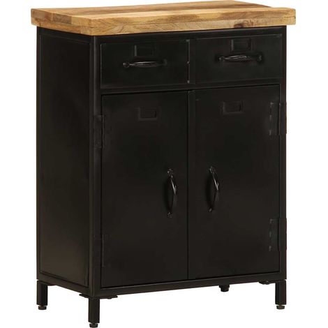 vidaXL Aparador de madera maciza de mango 55x30x71 cm (1/5)