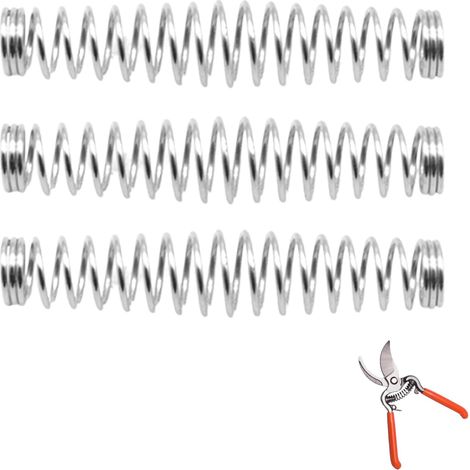 Filiyano-Lot de 3 ressorts de rechange pour sécateurs - ressorts de réparation durables pour sécateurs de jardin et sécateurs à main, faciles à (1/5)