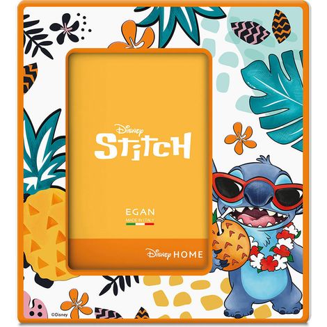 Disney portafoto Stitch ceramica bianco 20 x 18 cm