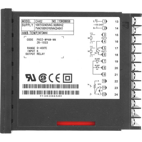 Régulateur de température numérique intelligent PID CH402 FK02-MAN-NN (1/5)